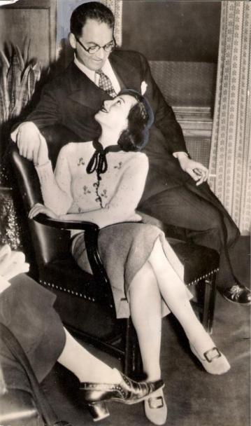 Luise Rainer and Clifford Odets