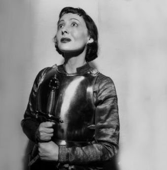 Publicity still of Luise Rainer as Joan of Lorraine, 1951